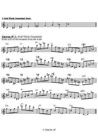 84 exercícios jazz saxofone