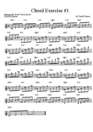 84 exercícios jazz saxofone
