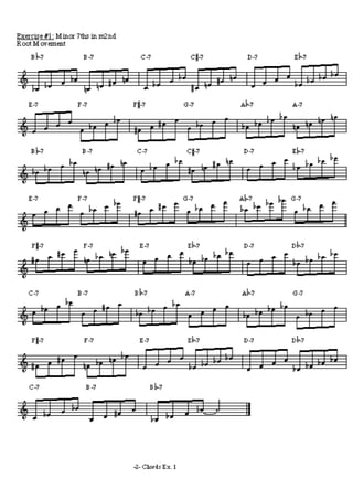 84 exercícios jazz saxofone