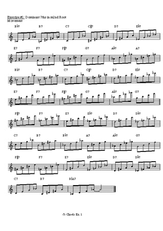 84 exercícios jazz saxofone
