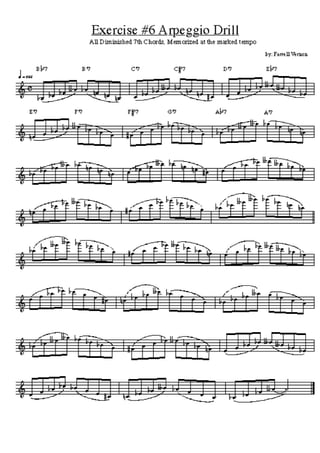 84 exercícios jazz saxofone