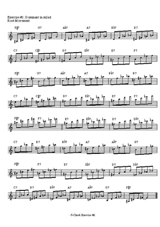 84 exercícios jazz saxofone