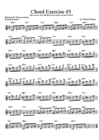 84 exercícios jazz saxofone