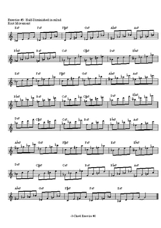84 exercícios jazz saxofone