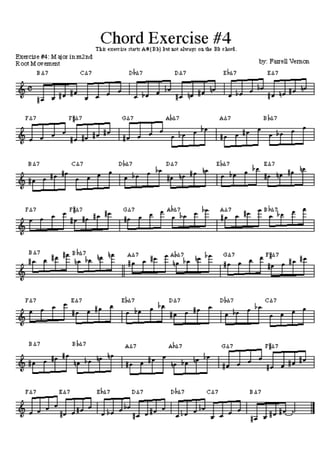 84 exercícios jazz saxofone