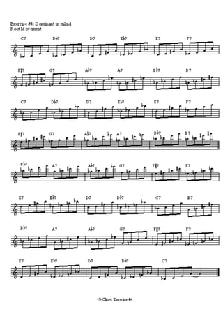 84 exercícios jazz saxofone