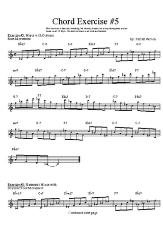 84 exercícios jazz saxofone