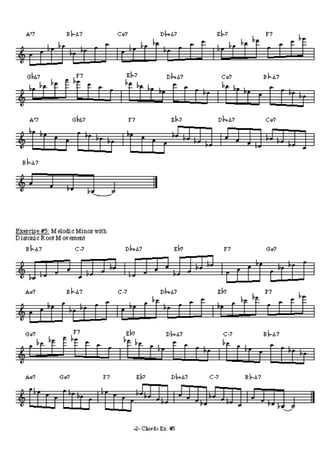 84 exercícios jazz saxofone