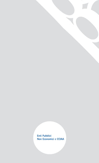 Enti Pubblici
Non Economici e CCIAA
 