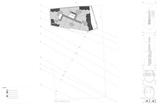 baDESIGNbaDESIGN
1000latahstreet
seattlewashington
(360)710-9295
bad@ssdesign.com
RESIDENTIALCEILINGPLAN
spokane,washington
no.	revision		 date
01	 client approved	02202015
02	 revised c order	02222015
03	 revised rendering	02262015
04	 client approved	02282015
ceiling plan
date			 02202015
scale			 1/32” = 1’0”
drawing by		 bd
reviewed by	 dg
A1.41N
A4.1
N
R CEILING PLAN
SCALE 1/32” = 1’0”
1
2
2.5
3
4
4.5
5
6
6.5
7
8
a
b
c
d
e
f
g
h
i
j
k
154.125
131.944
103ft
32ft
24ft
33ft
38ft
36ft
7ft
34ft
24ft
30ft
28ft
37ft
32ft
32ft
24ft
43ft
|ALDER
|ALDER
|CEDAR
|CEDAR
|PINE
|PINE
|PINE
|PINE
|FIR
|NOD TO CAMPUS
|NOD TO CITY
LEGEND
recessed ceiling tile system
bamboo slat ceiling system
exposed mechanical and clt
clt scrap modulating system
concrete/fireproof (2hr) ceiling
 