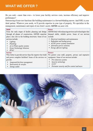 Mission: In compliance with Qatar National Vision 2030
02
WHAT WE OFFER ?
#BuildCon
 