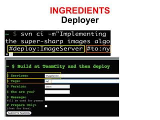 INGREDIENTS Deployer 