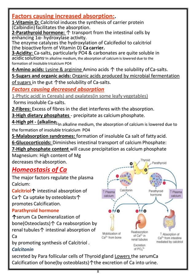 Minerals Metabolism