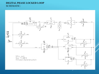 DIGITAL PHASE LOCKED LOOP
SCHEMATIC:
 