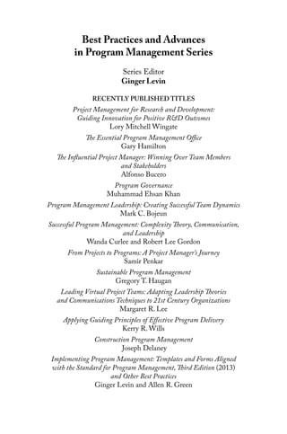 Project Management for Research and Development Guiding Innovation for ...