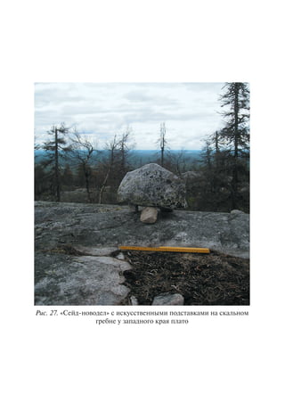 Ðèñ. 27. «Ñåéä-íîâîäåë» ñ èñêóññòâåííûìè ïîäñòàâêàìè íà ñêàëüíîì
ãðåáíå ó çàïàäíîãî êðàÿ ïëàòî
Copyright ОАО «ЦКБ «БИБКОМ» & ООО «Aгентство Kнига-Cервис»
 