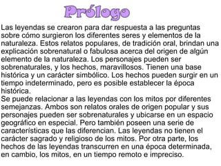 antología de leyendas urbanas | PPT