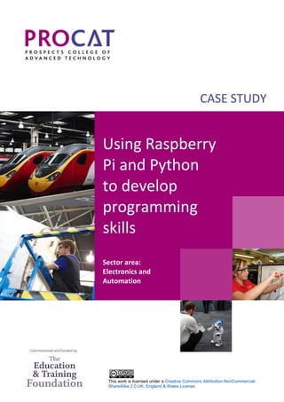 Raspberry Pi and Python Case Study | PDF