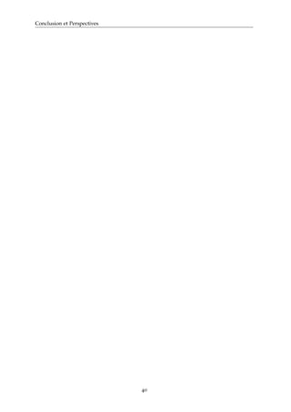 Conclusion et Perspectives
40
 