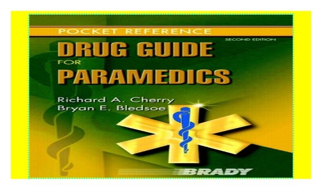 Drug Guide for Paramedics (Pocket Reference) kindle$@@