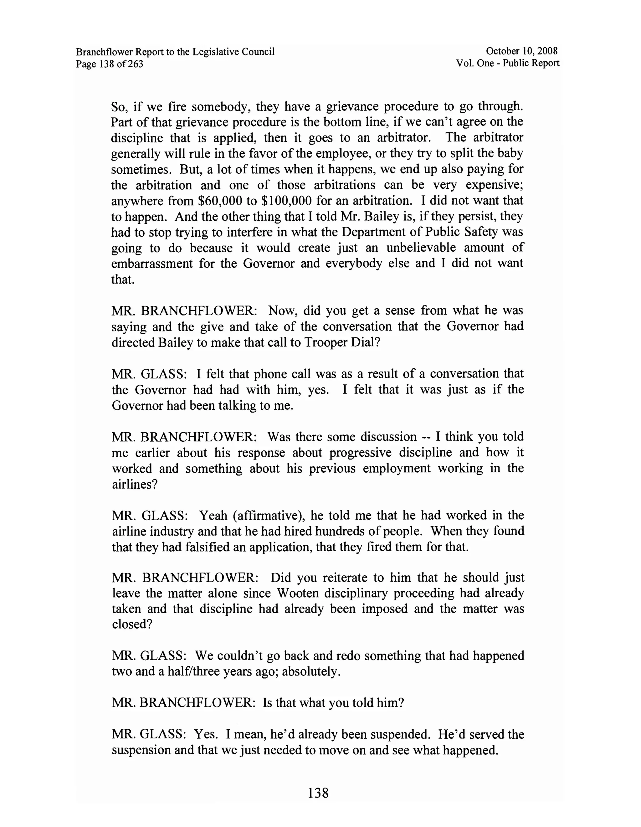 Sarah Palin Troopergate Report