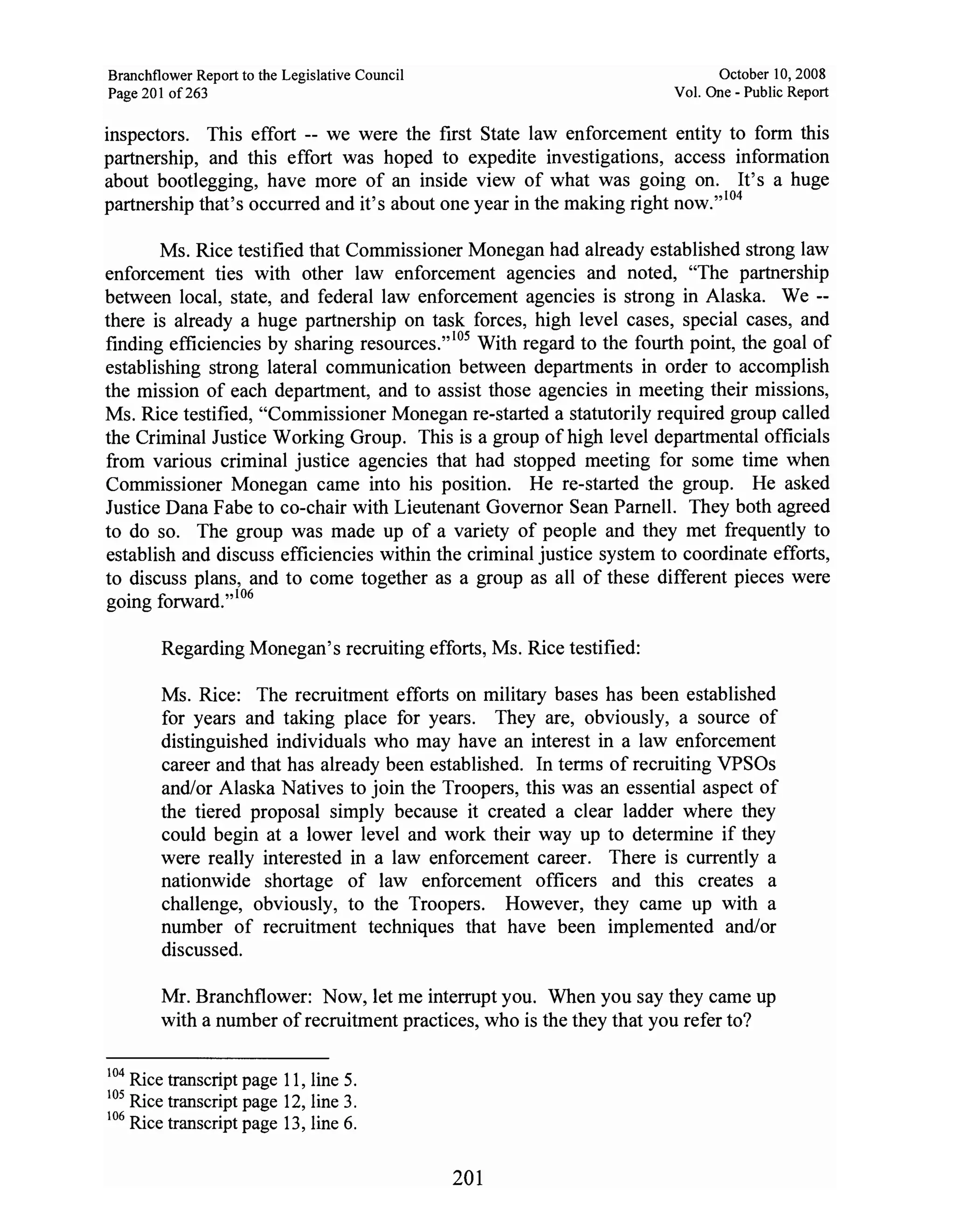 Sarah Palin Troopergate Report