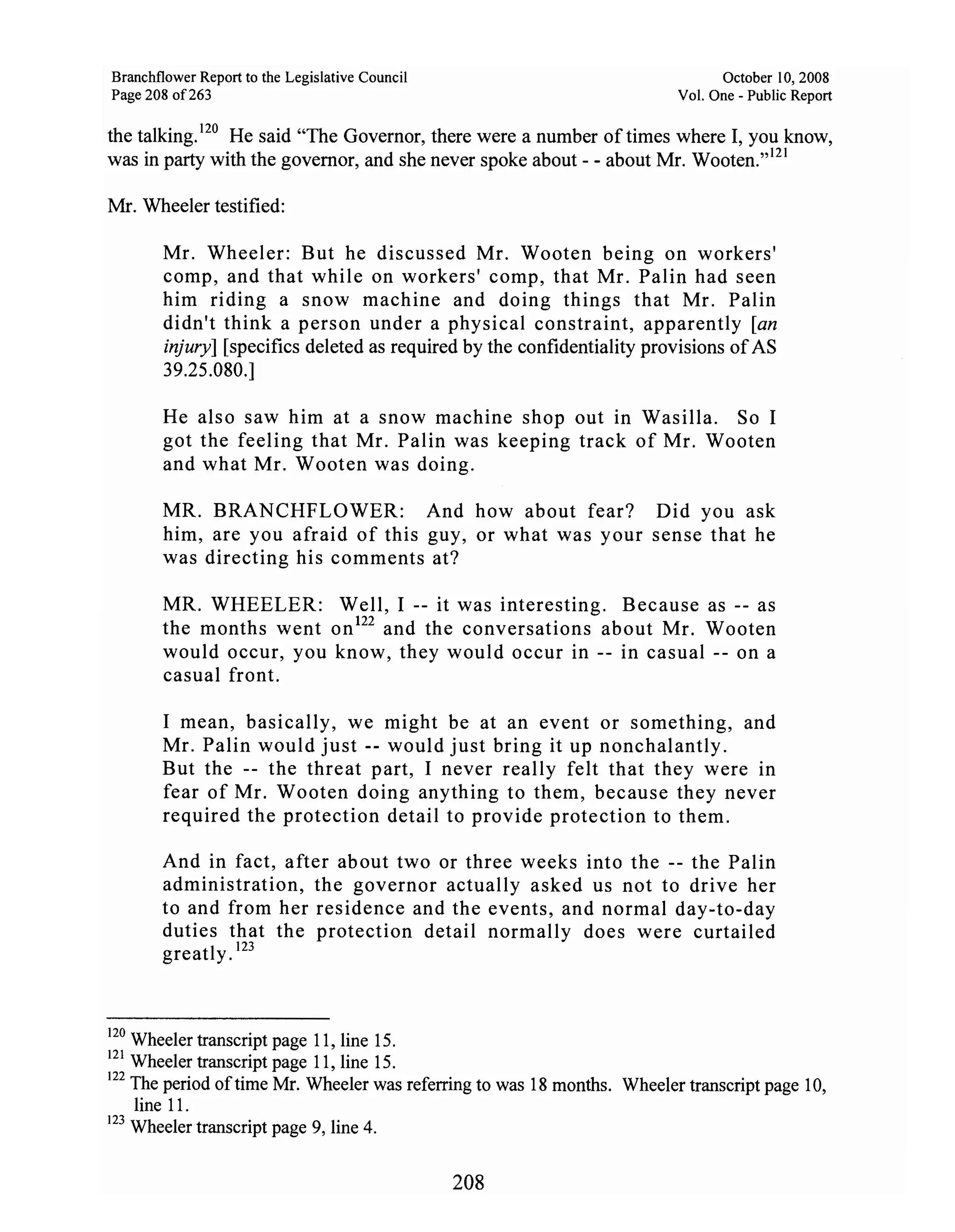 Sarah Palin Troopergate Report