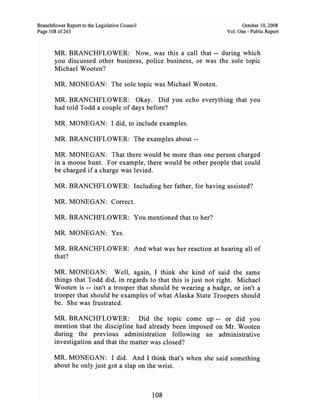 Sarah Palin Troopergate Report