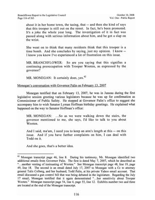 Sarah Palin Troopergate Report