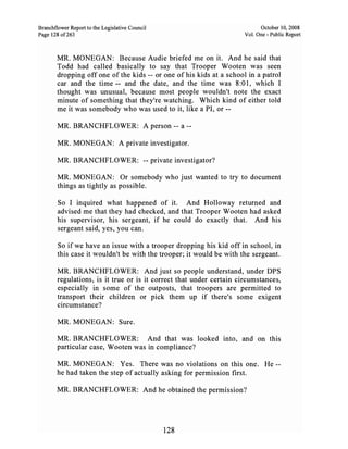 Sarah Palin Troopergate Report