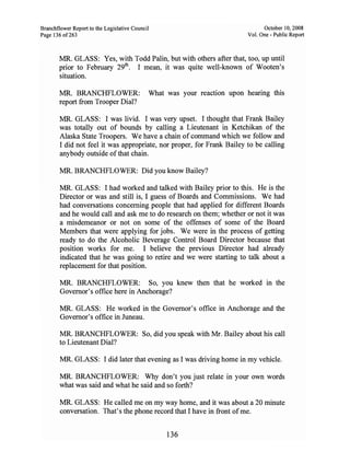 Sarah Palin Troopergate Report