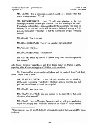 Sarah Palin Troopergate Report