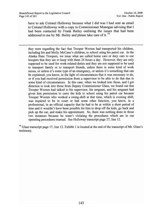 Sarah Palin Troopergate Report