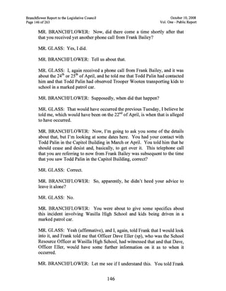 Sarah Palin Troopergate Report