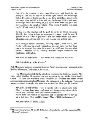 Sarah Palin Troopergate Report