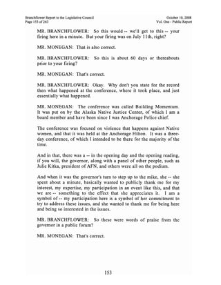 Sarah Palin Troopergate Report