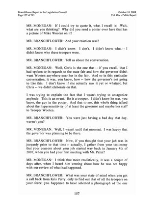 Sarah Palin Troopergate Report