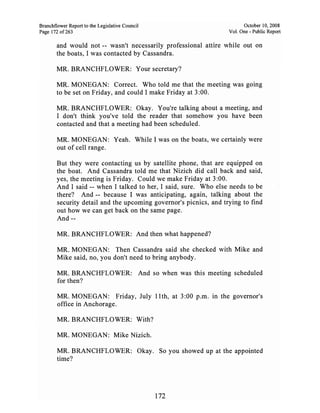 Sarah Palin Troopergate Report