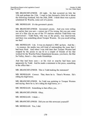 Sarah Palin Troopergate Report