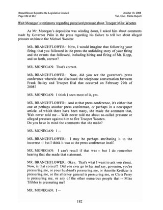 Sarah Palin Troopergate Report