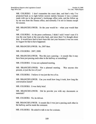 Sarah Palin Troopergate Report