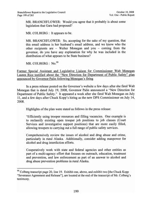 Sarah Palin Troopergate Report