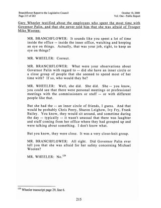 Sarah Palin Troopergate Report