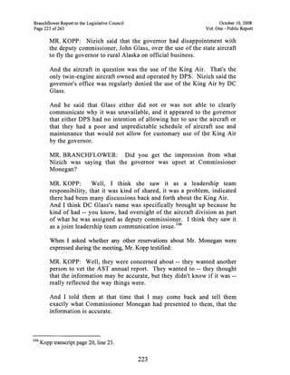 Sarah Palin Troopergate Report