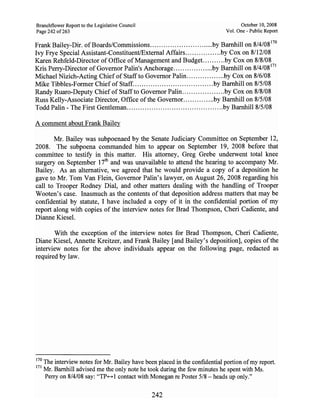 Sarah Palin Troopergate Report