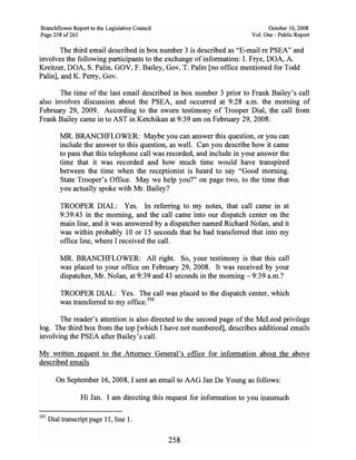 Sarah Palin Troopergate Report