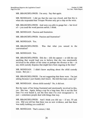 Sarah Palin Troopergate Report