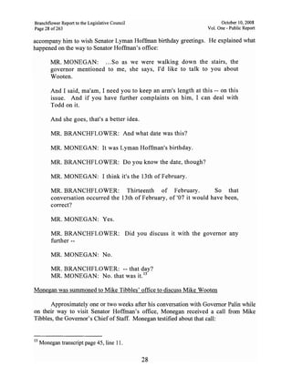 Sarah Palin Troopergate Report