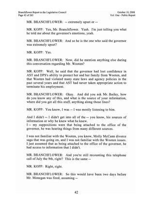 Sarah Palin Troopergate Report