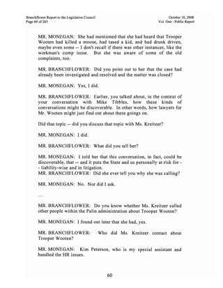 Sarah Palin Troopergate Report